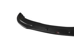 Cup Spoilerlippe Front Ansatz passend für Audi A6 S-Line C6 FL schwarz Hochglanz