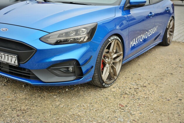 Stoßstangen Flaps Wings vorne Canards passend für Ford Focus ST / ST-Line Mk4