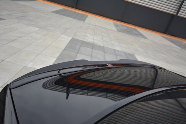 Heck Spoiler Aufsatz Abrisskante passend für HONDA ACCORD MK8. CU-Serie vor Facelift SEDAN schwarz Hochglanz