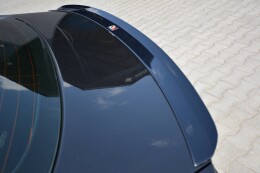 Heck Spoiler Aufsatz Abrisskante für Audi A5 Sportback S-Line 8T FL schwarz Hochglanz