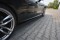 Seitenschweller Ansatz Cup Leisten für Audi S5 / A5 / A5 S-Line 8T / 8T FL Sportback schwarz Hochglanz