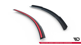 Heck Spoiler Aufsatz Abrisskante passend für Mercedes GLA 45 AMG schwarz Hochglanz