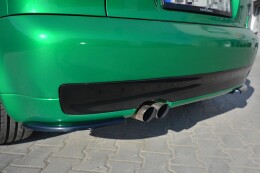 Heck Ansatz Flaps Diffusor V.1 passend für AUDI S3 8L schwarz Hochglanz