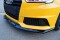 Cup Spoilerlippe Front Ansatz für Audi S1 8X schwarz Hochglanz