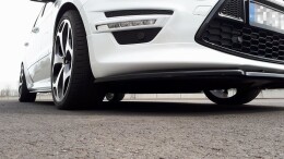 Cup Spoilerlippe Front Ansatz für Ford S-Max Titanium Mk1 FL schwarz Hochglanz