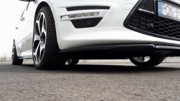 Cup Spoilerlippe Front Ansatz passend für Ford S-Max Titanium Mk1 FL schwarz Hochglanz