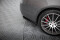 Heck Ansatz Flaps Diffusor passend für Maserati Quattroporte Mk6 schwarz Hochglanz