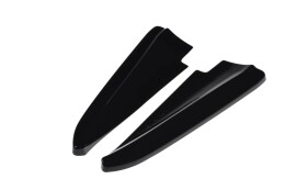 Heck Ansatz Flaps Diffusor passend für MASERATI QUATTROPORTE MK.6 vor Facelift schwarz matt