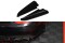 Heck Ansatz Flaps Diffusor passend für MASERATI QUATTROPORTE MK.6 vor Facelift schwarz matt