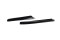 Heck Ansatz Flaps Diffusor passend für MASERATI QUATTROPORTE MK.6 vor Facelift schwarz matt