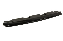 Mittlerer Cup Diffusor Heck Ansatz passend für Audi A8 W12 D3 schwarz Hochglanz