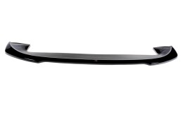 Cup Spoilerlippe Front Ansatz V.2 passend für FIAT 500 HATCHBACK vor Facelift schwarz Hochglanz