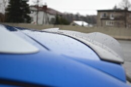 Heck Spoiler Aufsatz Abrisskante passend für Skoda Octavia RS Mk2 / Mk2 FL Combi schwarz Hochglanz