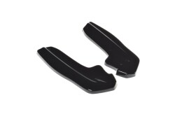 Heck Ansatz Flaps Diffusor V.1 passend für Ford Focus Hatchabck ST-Line schwarz Hochglanz