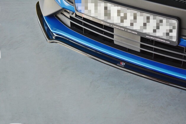 Kaufe Heckspoilerverlängerungen, Klappenflügel für Ford Focus MK4 ST-Line  Schrägheck 2018–2023, glänzend schwarze Karosserie im Maxton-Stil