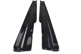 Seitenschweller Ansatz Cup Leisten passend für MERCEDES- BENZ C43 AMG W205 Carbon Look