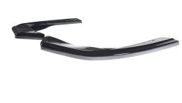 Heck Ansatz Flaps Diffusor passend für Mercedes-AMG C 43 Limousine W205 Facelift schwarz Hochglanz