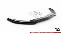 Cup Spoilerlippe Front Ansatz V.1 passend für Mercedes-AMG C 43 / AMG-Line W205 schwarz Hochglanz