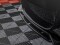 Cup Spoilerlippe Front Ansatz V.1 passend für for BMW 1er E82 FACELIFT M Paket schwarz Hochglanz