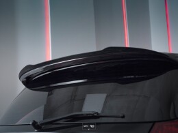 Heck Spoiler Aufsatz Abrisskante passend für BMW 1er E81/ E87 FL (AERO SPOILER) schwarz Hochglanz