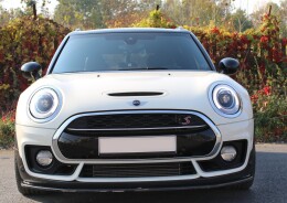 Cup Spoilerlippe Front Ansatz V.1 passend für MINI CLUBMAN S MK2 (F54) JCW schwarz Hochglanz