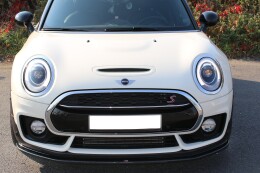 Cup Spoilerlippe Front Ansatz V.1 passend für MINI CLUBMAN S MK2 (F54) JCW schwarz Hochglanz