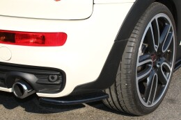 Heck Ansatz Flaps Diffusor passend für MINI CLUBMAN S MK2 (F54) JCW schwarz matt