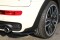 Heck Ansatz Flaps Diffusor passend für MINI CLUBMAN S MK2 (F54) JCW schwarz matt