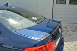 Heck Spoiler Aufsatz Abrisskante passend für VW JETTA MK6 SEDAN vor Facelift schwarz Hochglanz