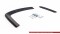 Heck Ansatz Flaps Diffusor passend für VW JETTA MK6 SEDAN vor Facelift schwarz Hochglanz