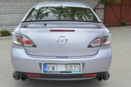 Heck Ansatz Flaps Diffusor für Mazda 6 MK2 Sport...