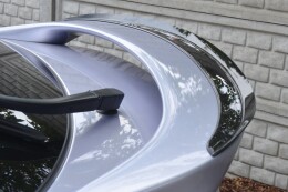 Heck Spoiler Aufsatz Abrisskante passend für MAZDA 6 MK2 SPORT HATCH (GH-SERIES) vor Facelift schwarz Hochglanz