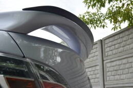 Heck Spoiler Aufsatz Abrisskante passend für MAZDA 6 MK2 SPORT HATCH (GH-SERIES) vor Facelift schwarz Hochglanz