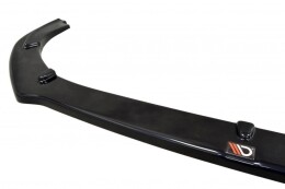 Cup Spoilerlippe Front Ansatz V.1 passend für Peugeot RCZ Mk1 Facelift schwarz Hochglanz