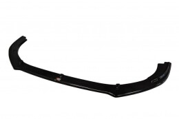 Cup Spoilerlippe Front Ansatz V.1 passend für Peugeot RCZ Mk1 Facelift schwarz Hochglanz