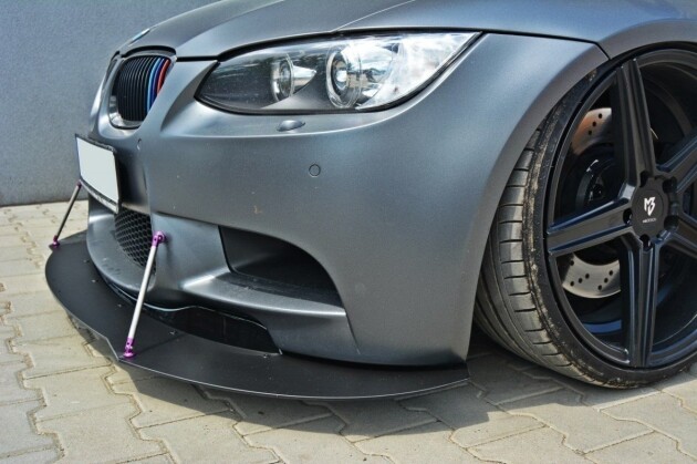 Racing Cup Spoilerlippe Front Ansatz für BMW M3 E92 / E93 (vor Facelift)