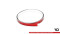 Zierstreifen Rot zum selbstkleben für Seitenschweller Diffusoren und Frontsplitter