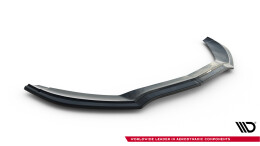 Cup Spoilerlippe Front Ansatz V.1 passend für MERCEDES- BENZ C-KLASSE W205 COUPE AMG-LINE schwarz Hochglanz