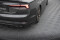 Heck Ansatz Flaps Diffusor passend für Audi A5 S-Line F5 Sportback schwarz Hochglanz