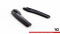 Heck Ansatz Flaps Diffusor passend für Audi A5 S-Line F5 Sportback schwarz Hochglanz