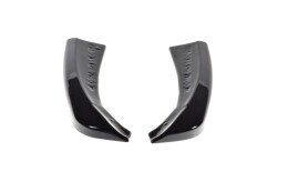 Heck Ansatz Flaps Diffusor passend für MERCEDES- BENZ C-KLASSE W205 COUPE AMG-LINE schwarz matt