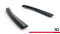 Heck Ansatz Flaps Diffusor passend für MERCEDES- BENZ C-KLASSE W205 COUPE AMG-LINE schwarz Hochglanz