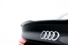 Heck Spoiler Aufsatz Abrisskante V.1 passend für Audi A5 F5 Sportback schwarz Hochglanz