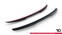 Heck Spoiler Aufsatz Abrisskante V.1 passend für Audi A5 F5 Sportback schwarz Hochglanz