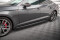 Seitenschweller Ansatz Cup Leisten passend für Audi S5 / A5 S-Line F5 Sportback schwarz Hochglanz