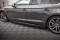 Seitenschweller Ansatz Cup Leisten passend für Audi S5 / A5 S-Line F5 Sportback schwarz Hochglanz