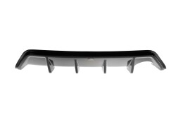 Heck Ansatz Diffusor passend für Ford Fiesta ST Mk6 schwarz Hochglanz
