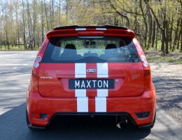 Heck Spoiler Aufsatz Abrisskante V.1 passend für Ford Fiesta ST Mk6 schwarz Hochglanz