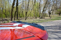 Heck Spoiler Aufsatz Abrisskante V.1 passend für Ford Fiesta ST Mk6 schwarz Hochglanz