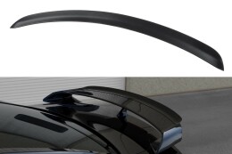Heck Spoiler Aufsatz Abrisskante passend für NISSAN GT-R vor Facelift COUPE (R35-SERIES) (2007-2010) schwarz Hochglanz